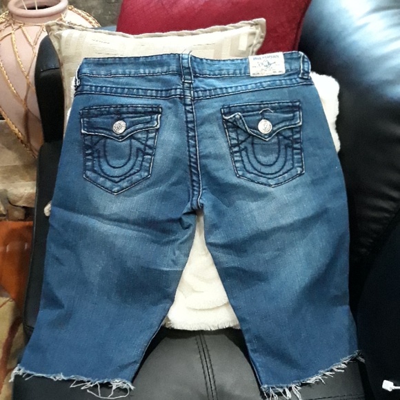 True Religion Jean's shorts size 30 - Picture 5 of 5